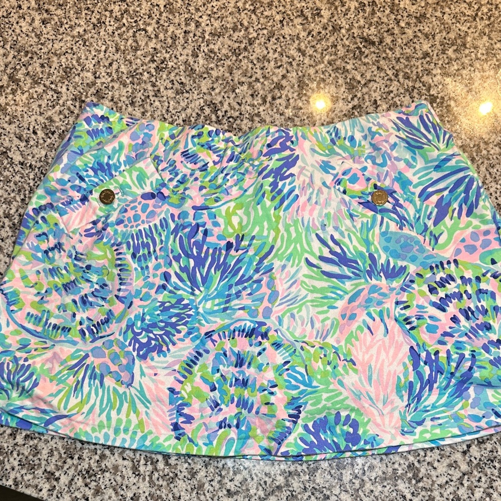 Lilly Pulitzer Pastel Patterned Skirt